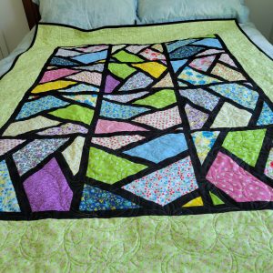 STAINED GLASS THROW
