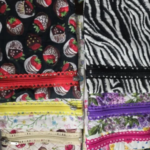 ZIPPERED POUCHES